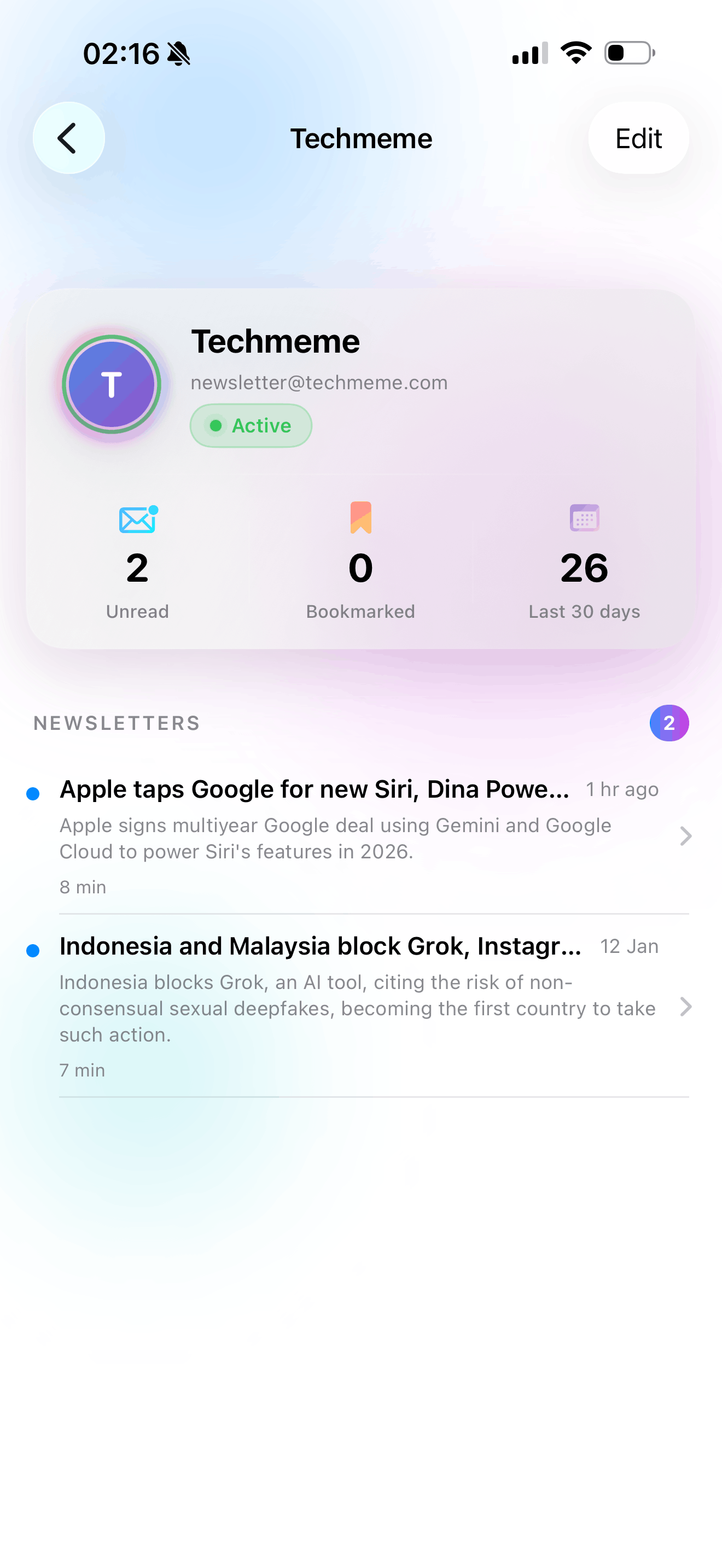 Readbase App Screenshot 1